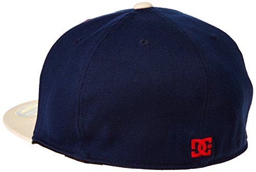 41fLGsArJJL.jpg DC Shoes YA Heard Gorra Flexfit para Hombre ADYHA00141 Negro Iris