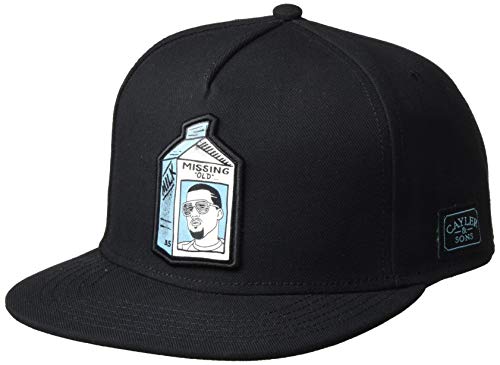 41fWajbpDAL.jpg Cayler & Sons Unisex Snapback Cap WL Missing Negro