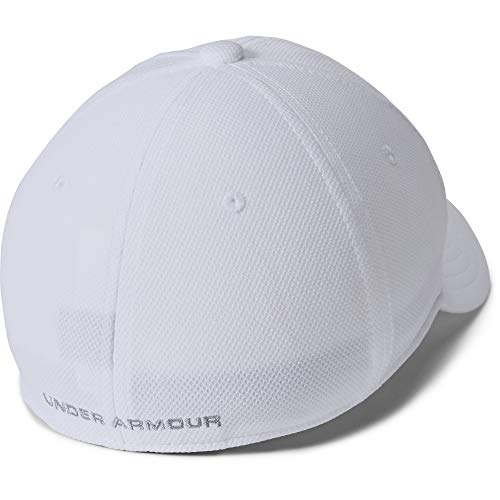 41hT29lhVVL.jpg Under Armour UA Boy Blitzing 3.0 Cap - Gorra Niños Blanco