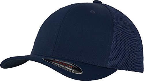 41hd4KGZdGL.jpg Flexfit Mütze Tactel Mesh Gorra de Ciclismo para Hombre Azul