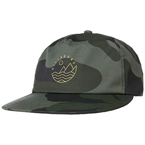 41iHIHRuBZL.jpg Billabong Gorra Snapback Surftrek de Beisbol Plana Camuflaje