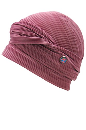 41iVdSlnLrL.jpg Deresina Versátil pañuelo para la Cabeza para pérdida de Cabello Rosa