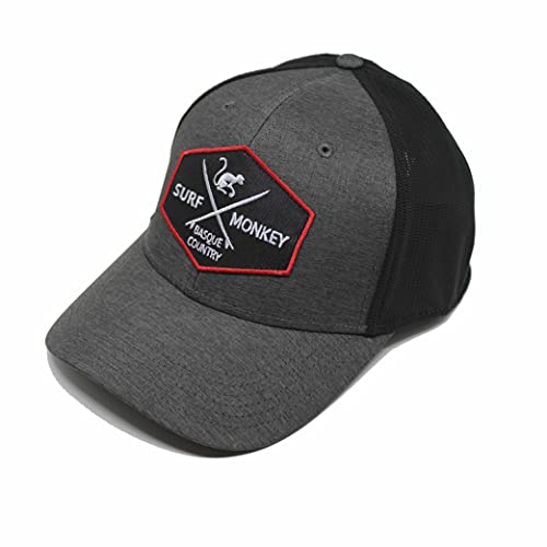 41iueEDzuJS.jpg Surf Monkey Gorra Trucker Sport Surf Monkey - Gorra técnica de Secado rápido Negro
