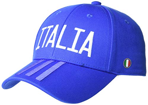 41ixpuRXnPL.jpg Adidas Cf Baseball Cap Italia - Gorro/Sombrero Unisex Adulto blanco