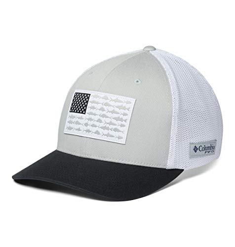 41j0fK5K0JL.jpg Columbia PFG Mesh Fish Flag Ball Cap - Gorra Unisex Adulto Bandera EE UU