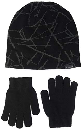 41lBfXpj54L.jpg Columbia Youth Hat and Glove Set II - Beanie & Handschuhe Set Niños Negro