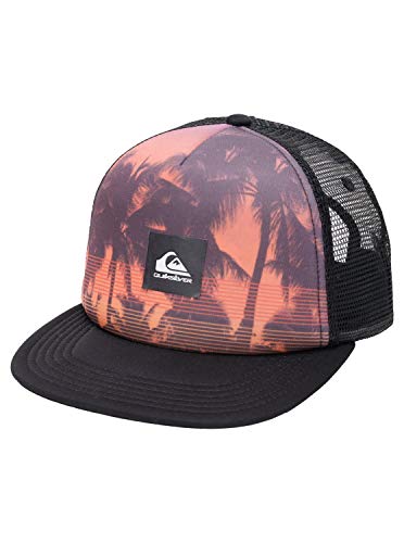41meTlrqk8L.jpg Quiksilver Migrant Patterns - Gorra de béisbol Niños Deep Sea