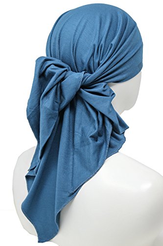 41mfKMNAZtL.jpg Deresina Headwear Bufanda para Mujer Caroline Azul