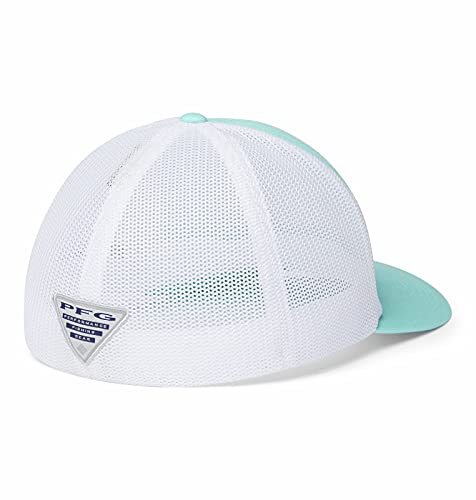 41o13xx2BXXS.jpg Columbia PFG Mesh Hooks Ball Cap - PFG - Gorra de Malla con Ganchos Unisex Adulto Gulf Stream Silver