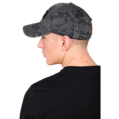 41oE1XeWHmL.jpg Alpha Industries VLC Streetwear 168903 Gorra ajustable Black Camo