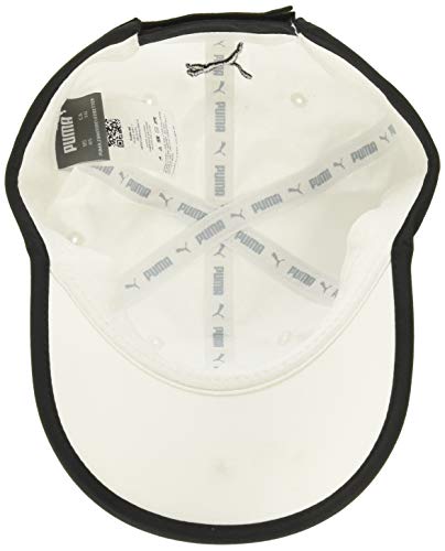 41r53vE2By6L.jpg PUMA Gorra para mujer Evercat Blanco Negro