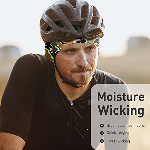 41rCIMI16YS.jpg Arcweg Gorra Ciclismo Run Moto Skull para Hombres Suave Transpirable Camuflaje
