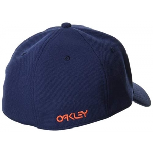 Oakley Sombrero metálico elástico de 6 paneles para hombre Azul