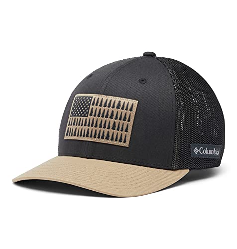 41sO-A7gBaS.jpg Columbia Mesh Tree Flag Ball Cap - Turbantes Hombre Tiburón bronceado