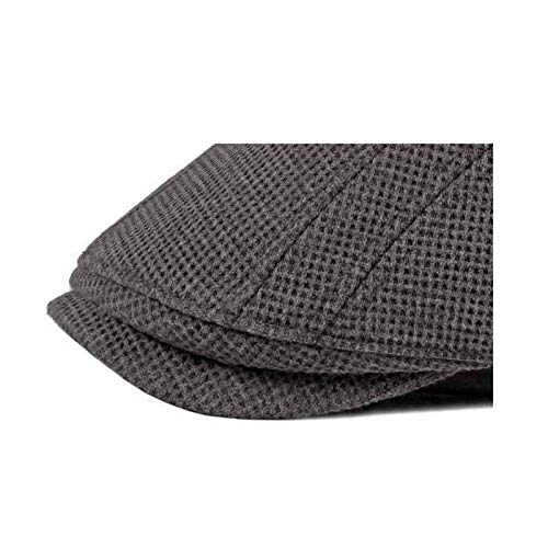 41sWLK36x7L.jpg Adantico Unisex Boina Gorra de Invierno Sombrero de Punto Gris