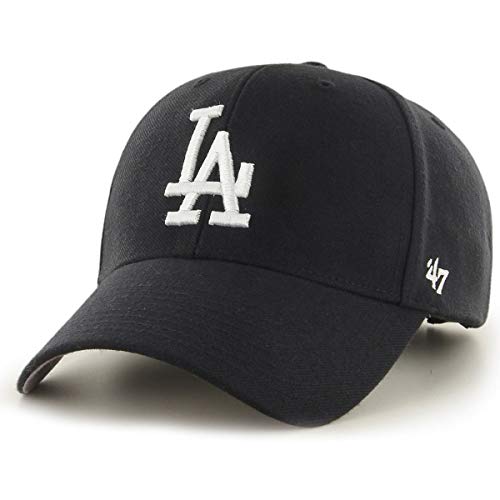 41sjbbZtzzL.jpg 47 Brand Los Angeles Dodgers Adjustable Cap MVP MLB Negro