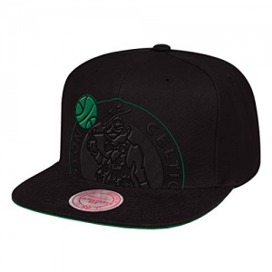 Mitchell & Ness Boston Celtics - Gorra diseño de Boston Celtics color negro