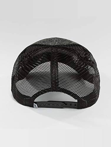 41vTA01q6yL.jpg Djinns Felt Rubber Gorra Trucker Meshcap Hombre Sombrero Negro
