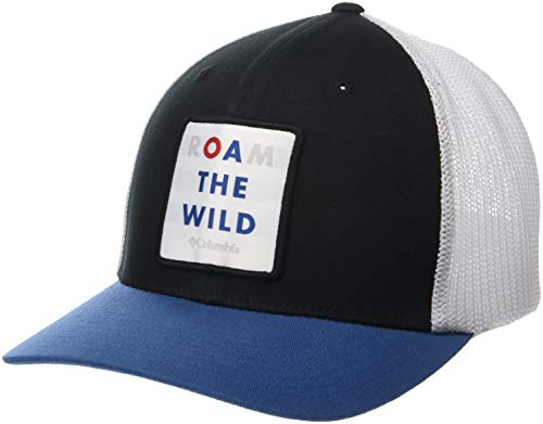 41vbtOzqibL.jpg Columbia Trail Ethos Mesh Hat Gorra de béisbol para Hombre Negro Blanco