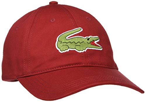 41vftTrHSAL.jpg Lacoste Gorra para Hombre ALIZARIN
