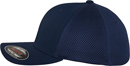 41vjnlrimJL.jpg Flexfit Mütze Tactel Mesh Gorra de Ciclismo para Hombre Azul