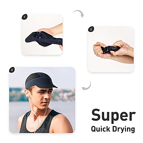 41vq9O6NhES.jpg Arcweg Gorra de Casco de Ciclismo para Hombres UPF 50+ Azul