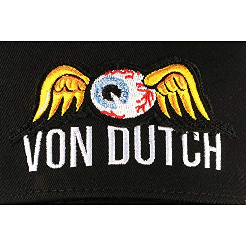 51-MWjIyKWL.jpg Von Dutch Eye Ball Black Baseball Trucker Fashion Gorra para hombre Negro