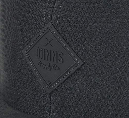 510MbSENk1L.jpg Djinns Gorra 6P SB Honey Nylon de Beisbol Baseball Negro