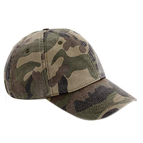 510k4-ul7oL.jpg Beechfield - Gorra estilo vintage denim de perfil bajo unisex adulto Camo Retro