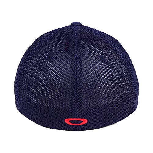 512BHwNeWkcL.jpg Oakley Indy - Gorra elástica Rojo Azul