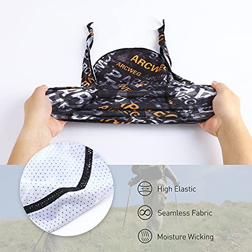512Nhi1CN2S.jpg Arcweg Gorra Verano de Ciclismo Moto Transpirable protección UV Jogging UPF 50+