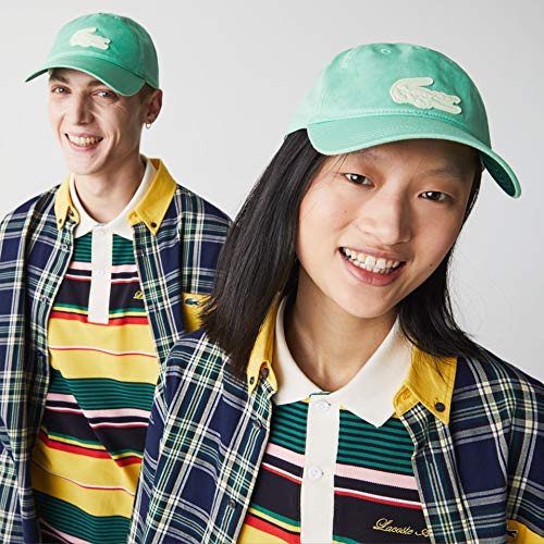 512sTL6uSOL.jpg LACOSTE LIVE - Gorra Verde