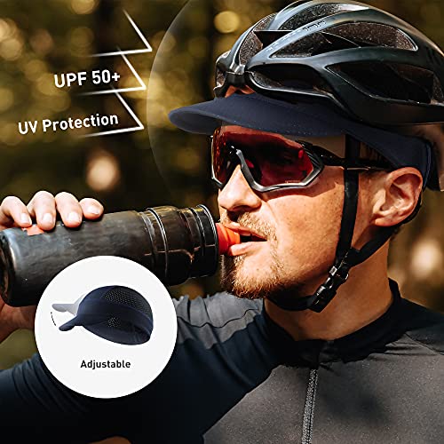 513rh-3IrFS.jpg Arcweg Gorra de Casco de Ciclismo para Hombres UPF 50+ Azul