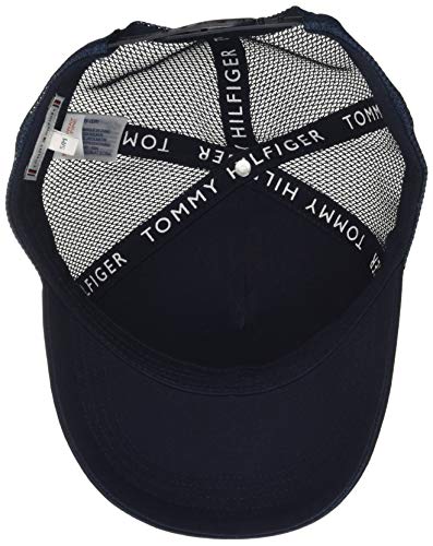 514fQ7X1h1L.jpg Tommy Hilfiger Kids Patches Trucker Gorra de béisbol Unisex Adulto Azul