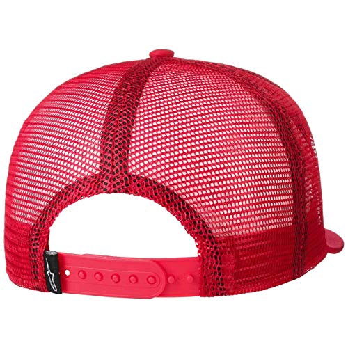 514kNtsZF5L.jpg Alpha Corp Trucker Gorra de béisbol para Hombre Rojo