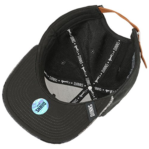5165CfSPHOL.jpg Djinns Wool Aztek Snapback Cap Baseball Hombre Gorra Sombrero Gorro Negro