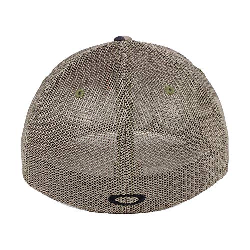 517zga-sjmL.jpg Oakley Indy - Gorra elástica Camuflaje Oliva