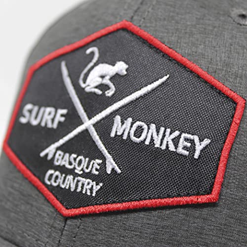 518CRptCSFS.jpg Surf Monkey Gorra Trucker Sport Surf Monkey - Gorra técnica de Secado rápido Negro