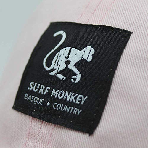 51ANTwpTCCL.jpg Surf Monkey Gorra Beisbol Classic Surf Monkey - Gorra Dad de Sarga sin Estructura Rosa