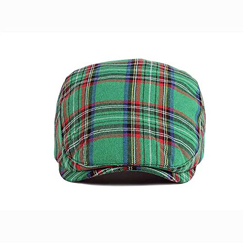 51Ci2BD3Ul6L.jpg Adantico Unisex de la Boina Sombrero Diseño de Rejilla Verde