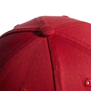 Adidas Producer Stretch Fit Structured Cap Gorras De Béisbol Para Hombre Escarlata/Negro