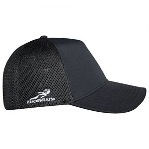 Headsweats - Sombrero de 5 Paneles Color Negro Talla única