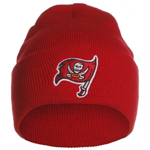 Reebok Sombrero de Punto de Las Mujeres Tampa Bay Buccaneers Rojo