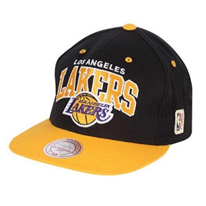 Mitchell & Ness Los Angeles Lakers HWC INTL226 2 Tone Team Arch Snapback Cap Kappe Basecap