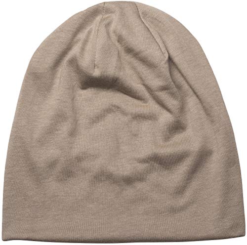 51I2BywUZpdL.jpg styleBREAKER Gorro Beanie clásico Slouch Ligero y Suave Beanie Largo Unisex 04024018 Beige