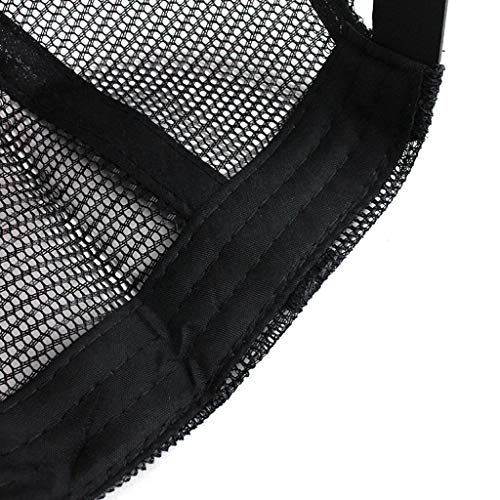 51MDLH5rCDL.jpg Moda Media Malla Transpirable Gorra Deportiva Unisex Animal Embroidered Cómoda Tela Elástica Gorra De Béisbol De Velcro Ajustable Gorros Casuales Gorras De Béisbol Hip Hop Caza Pesca Rojo