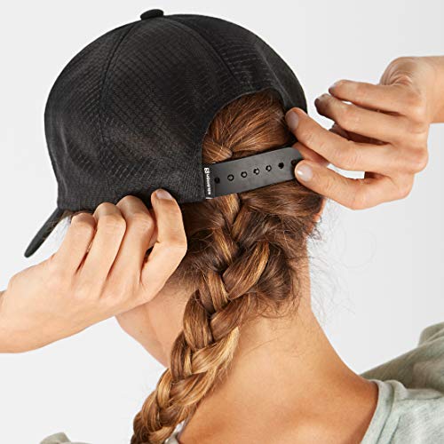 51NB0-XXTjL.jpg Salomon Trucker Curved Cap - Gorra Unisex Adulto Black