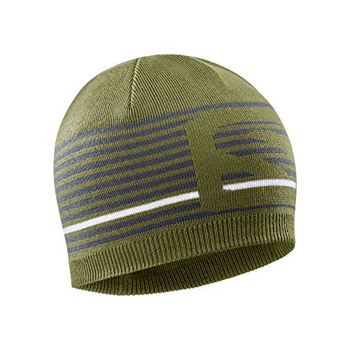 51QvGZ-mmYL.jpg Salomon Flatspin Beanie Hat Unisex Adulto Oliva