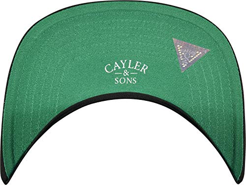 51RLS9AF6VL.jpg Cayler & Sons Unisex Snapback Cap WL Proses Negro