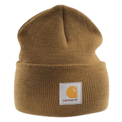 51V1Pc-2BytL.jpg Carhartt Gorra Acrílico - Marrón Sombrero con el Logotipo Gorro de Esquiar CHA18BRN